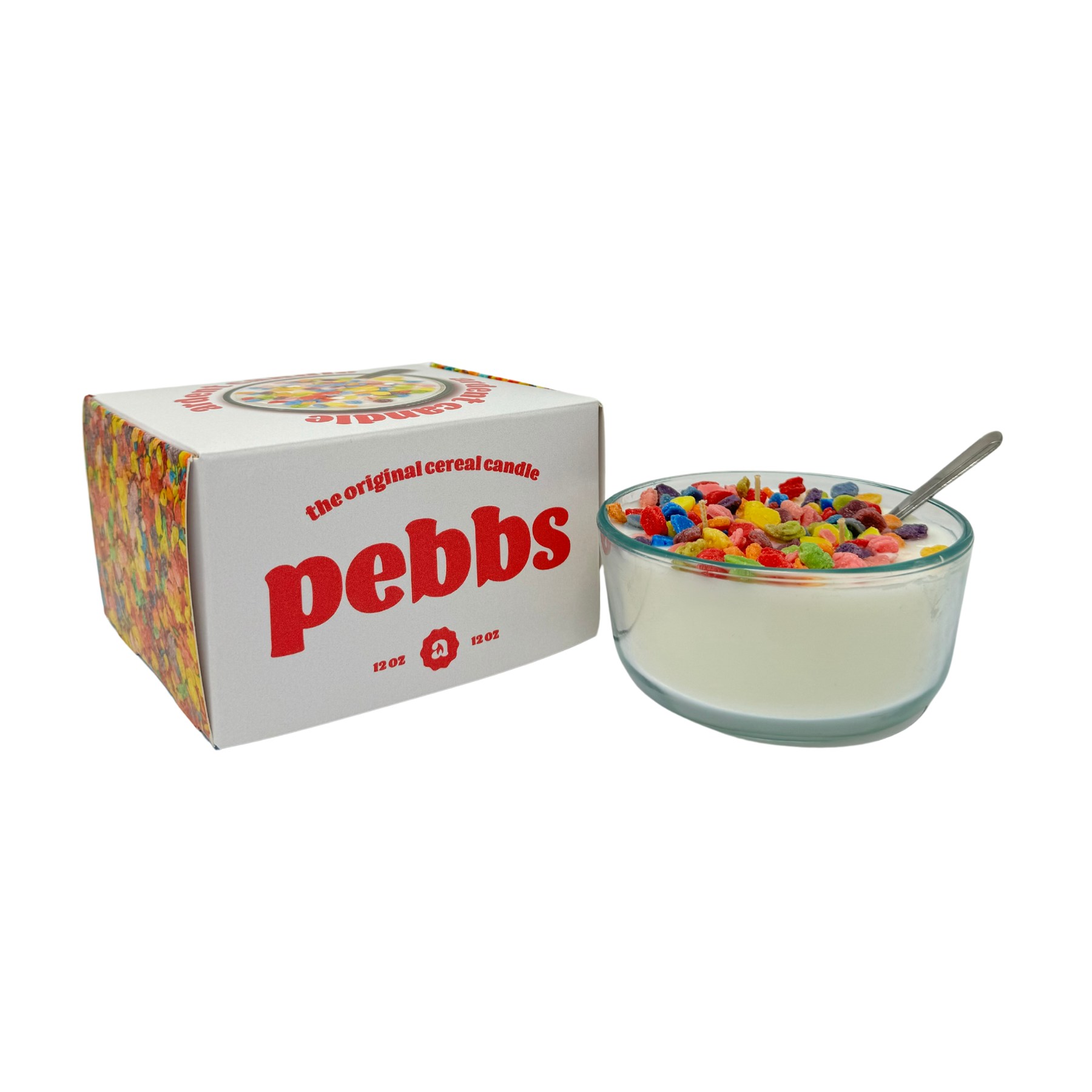 Frooty Pebbs Cereal Bowl Candle