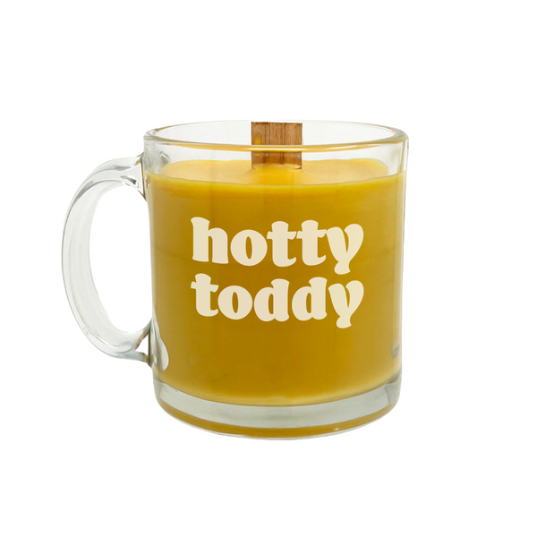 Hot Toddy Wooden Wick Candle
