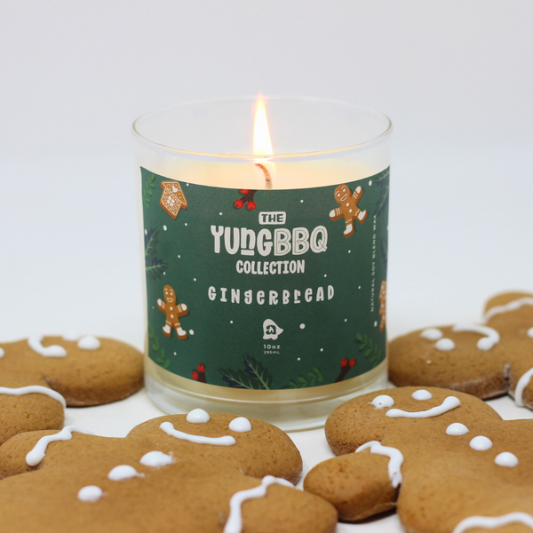 Yung BBQ Gingerbread Candle