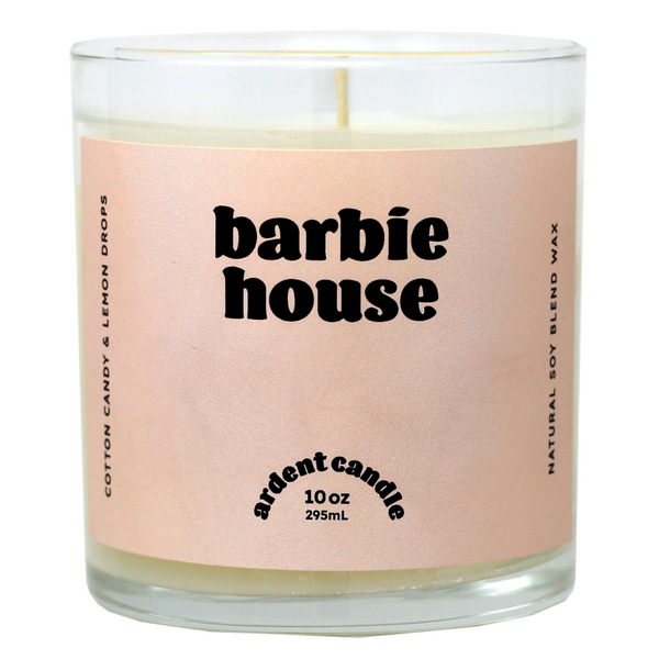 Barbie House Candle