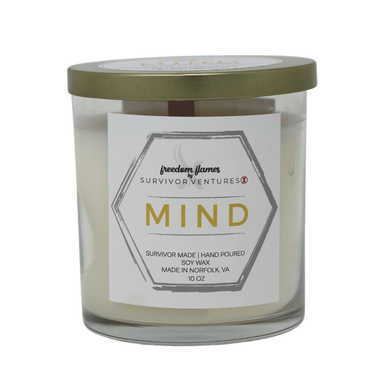 Mind Wooden Wick Candle