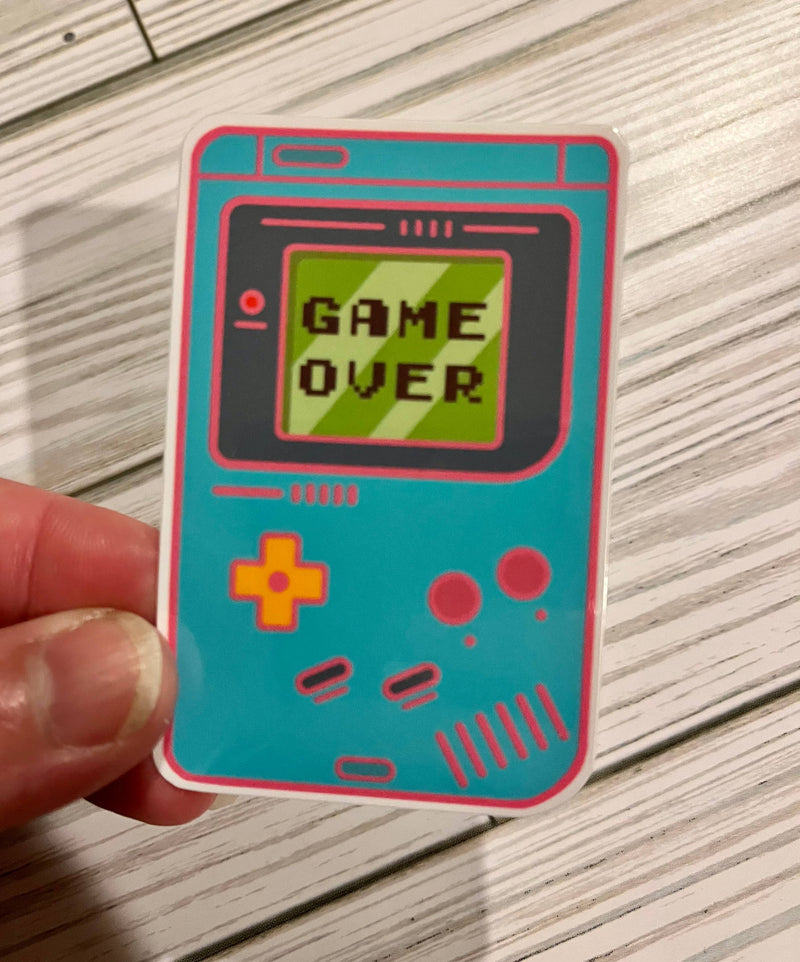Game Over, Game Boy Vinyl Sticker